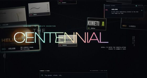 The Centennial — One Hundred Rooms, Every Door Open — Instanced WebGL Rendering (FABLE/175, room 100)