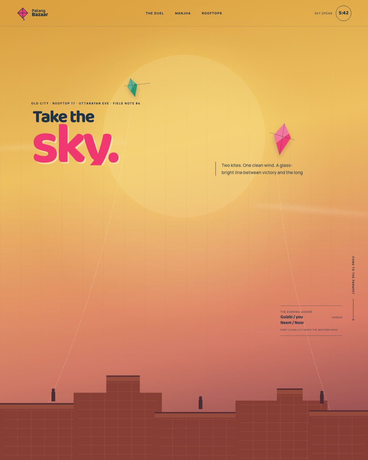 Live view of Patang Bazaar — Fly the Old City Sky