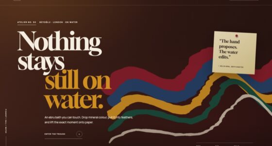 The Marbling Bath — Ebru Atelier & Live Print Trough — Persistent Canvas Interactivity (FABLE/175, room 90)