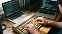 A Font Recreated From Photographs Of Classic Commodore 64 Keycaps