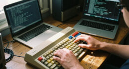 A Font Recreated From Photographs Of Classic Commodore 64 Keycaps