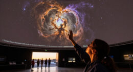 Come Face-to-Face With The Lion Nebula In The James Webb Space Telescope’s Portrait