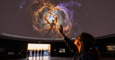 Come Face-to-Face With The Lion Nebula In The James Webb Space Telescope’s Portrait