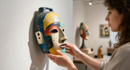 Found Object Masks By Romuald Hazoumè Counter Sorrow With Sympathy