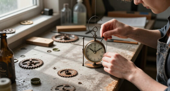 Glashütte Trash Clock – A 30-Minute Pendulum Clock Made From Trash