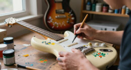 Meet The Painter Adorning Phoebe Bridgers’s Guitars