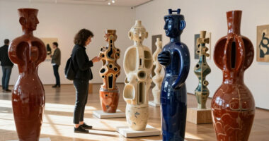Monumental Sculptures By Sharif Bey Meditate On Identity And Objecthood In ‘Homecoming’