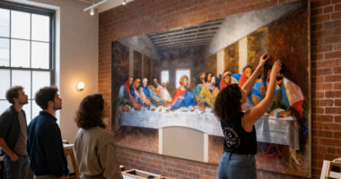 Smiles Meyer Queers “The Last Supper”