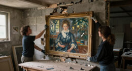 Stolen Renoir Paintings Found Hidden, And Damaged, Behind Cinder Block Wall