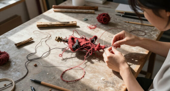 Woo Jin Joo Conjures Mythic Tales From Uncanny Sculptures Of Fiber And Found Objects